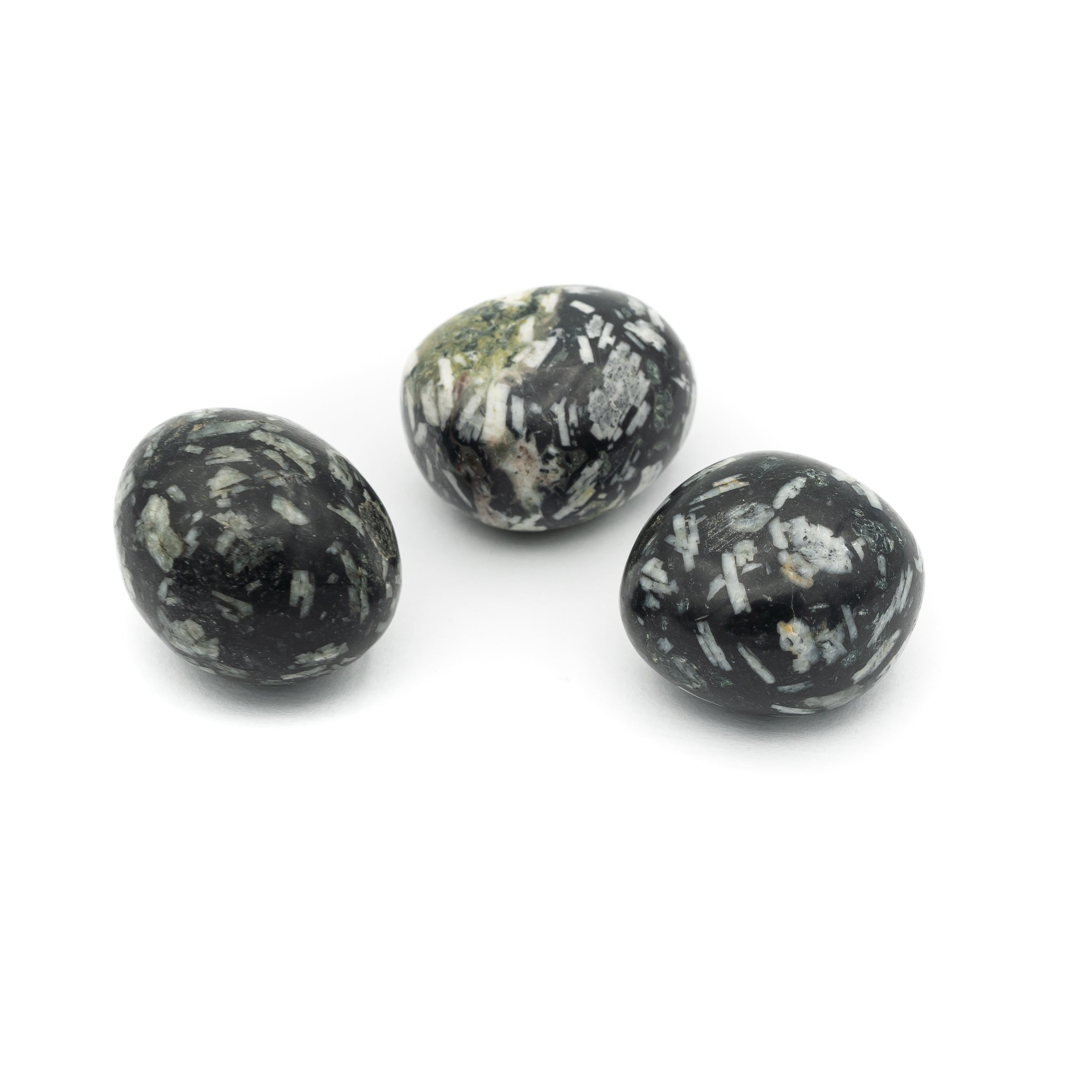 Chinese Writing Stone Tumble $12
